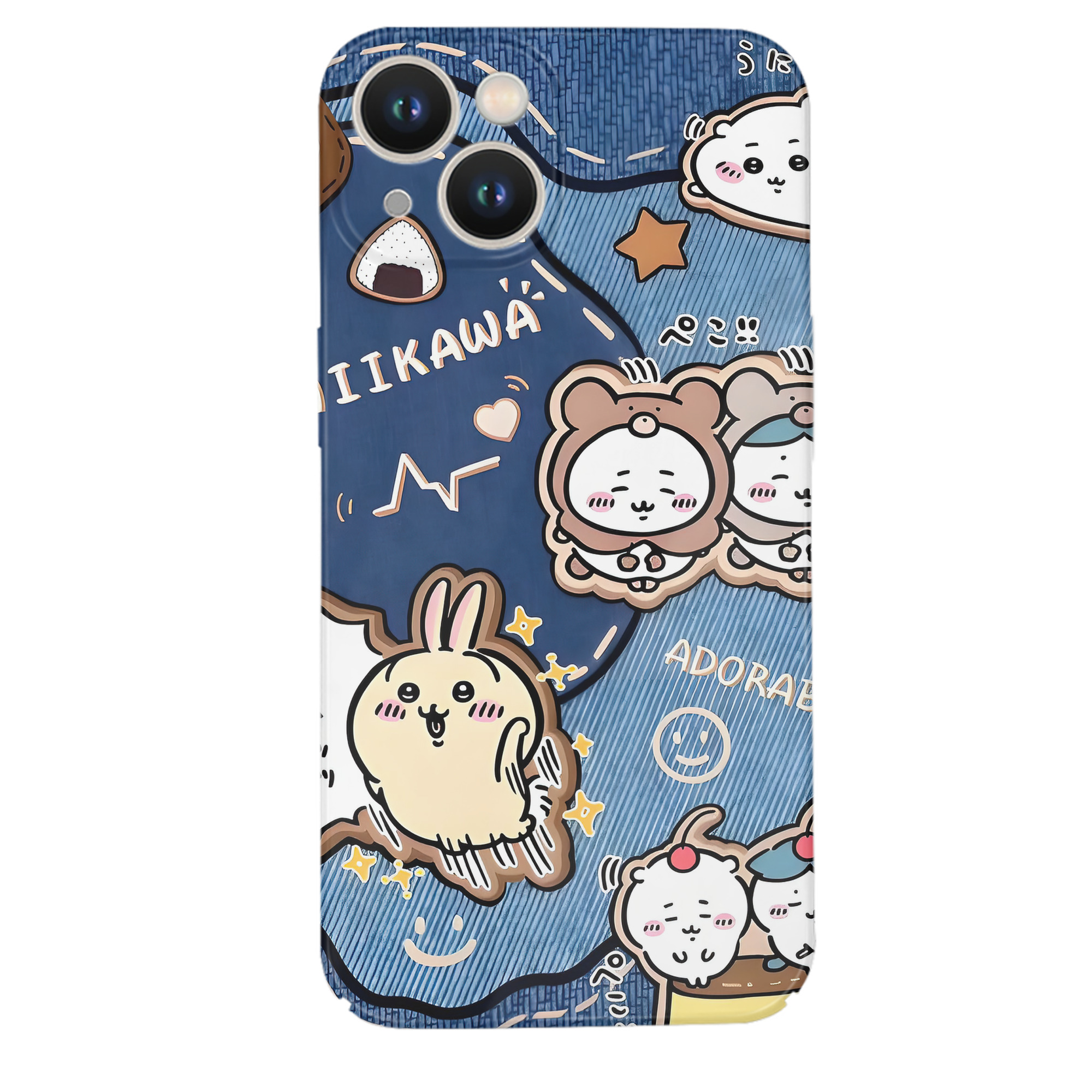 （画像用） ちいかわ Chii-kawa 【iPhone 14シリーズ対応】ハードケース